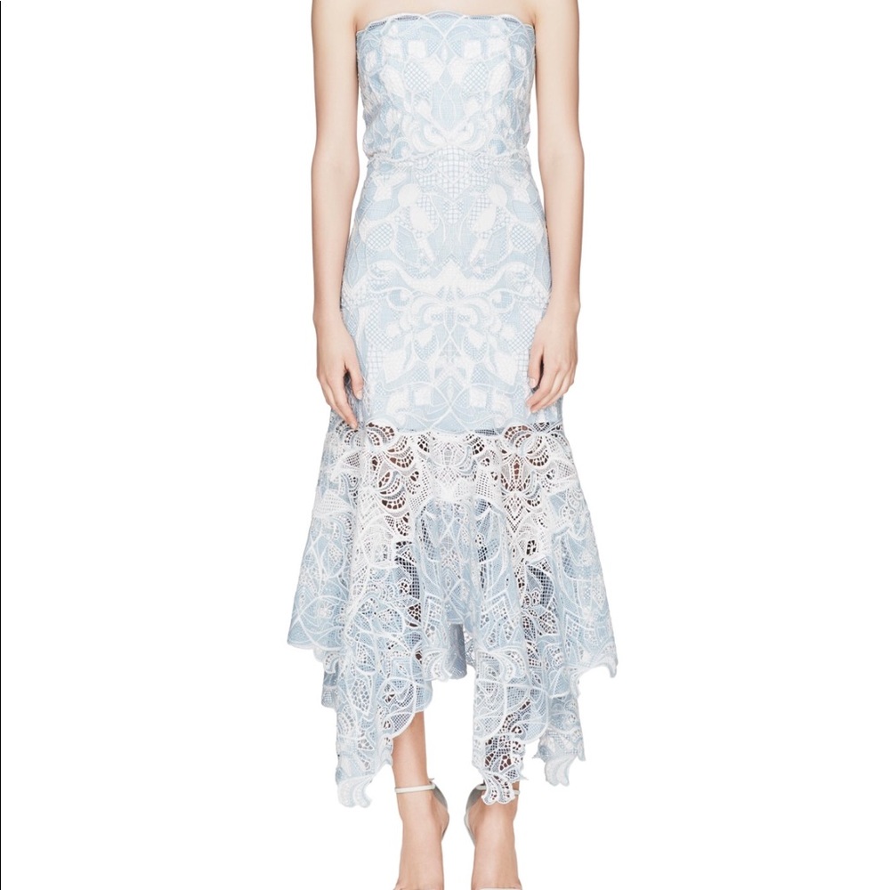 NEW**Jonathan Simkhai - Eyelet appliqué bustier